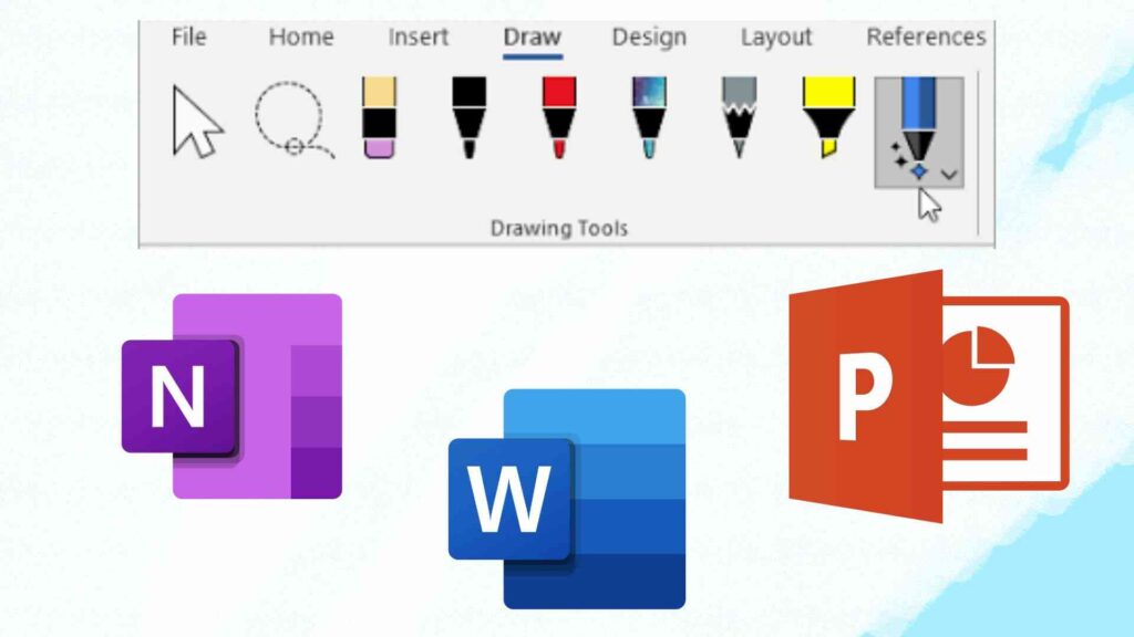 Ink to Text Pen tool in Word, OneNote, and PowerPoint