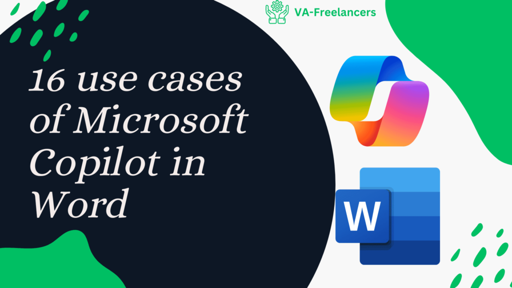 use cases of Microsoft Copilot in Word