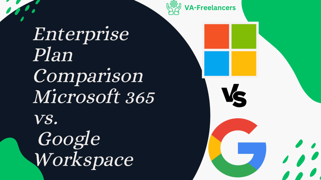 Comparison Microsoft 365 vs. Google Workspace