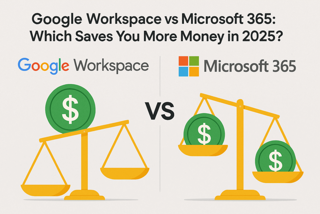 Google Workspace vs Microsoft 365: Which Saves You More Money in 2025?