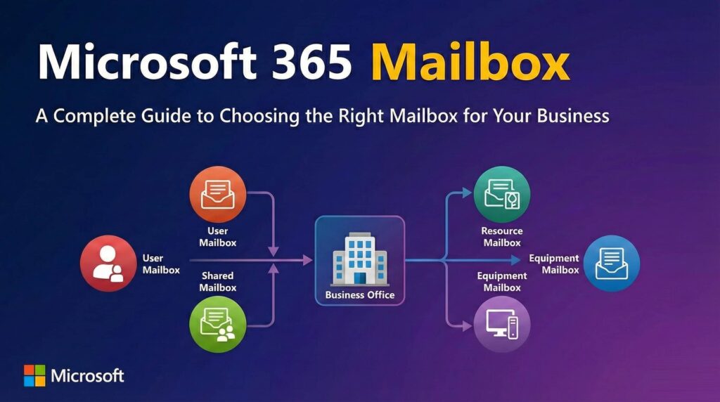 microsoft mailbox types