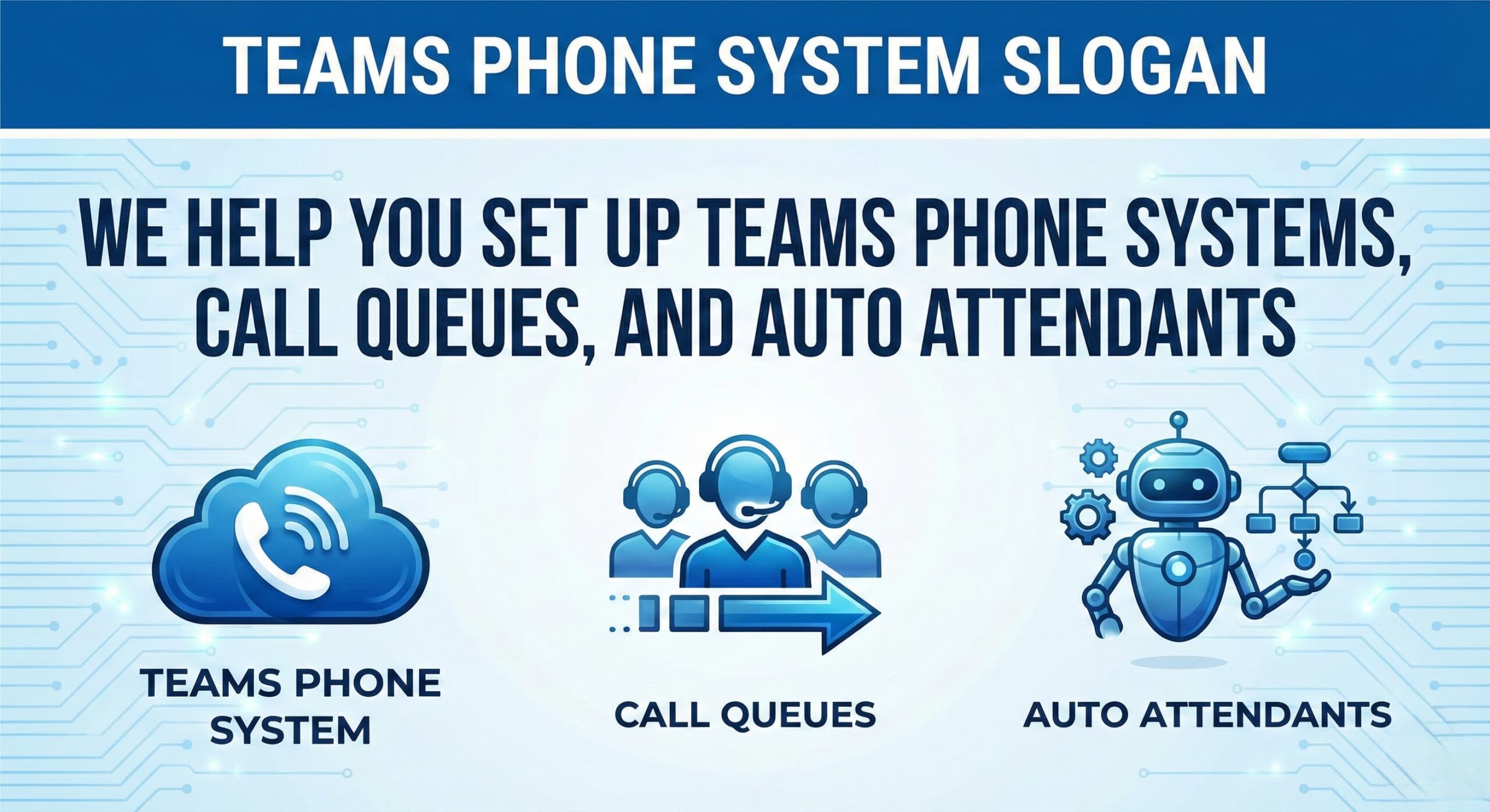 Teams Phone System Setup - Call Queues and Auto Attendants