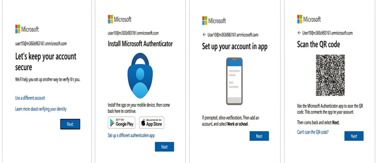 Multi factor authentication status showing as enabled for the new user