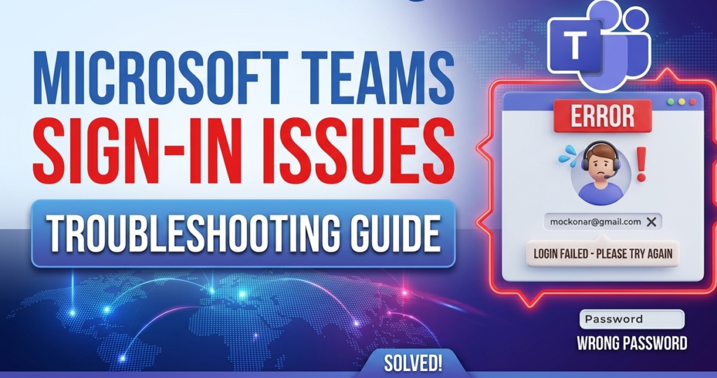 Teams Sign in Issue