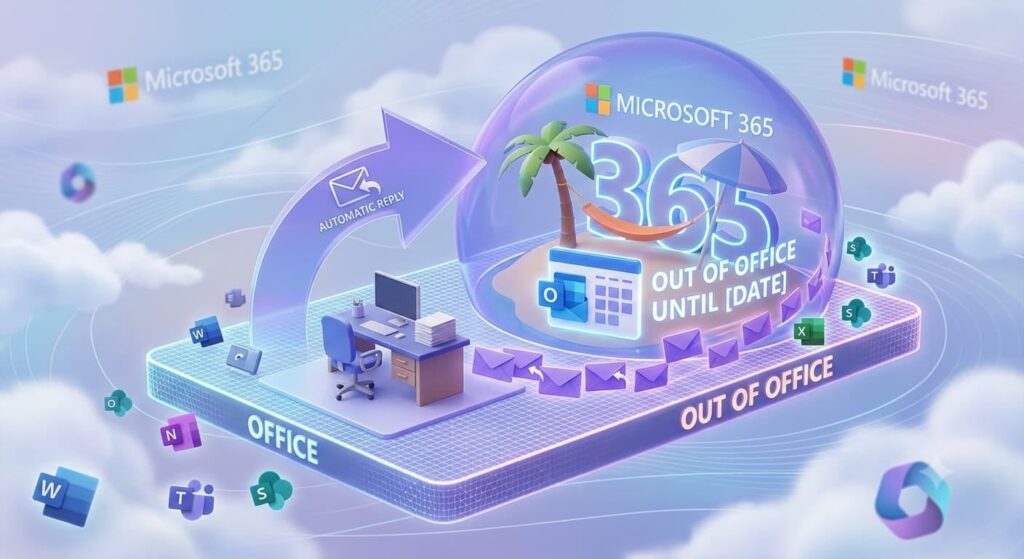 Out of office, peace of mind